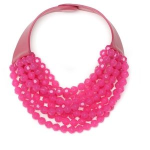 Fairchild Baldwin Bella Necklace - bright pink